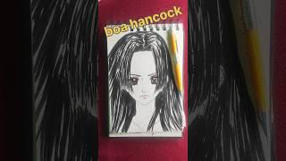 I Drew Boa Hancock | Hebi hime sama #onepiece #boahancock #youtubeshorts