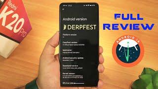 Derpfest Android 14 Full Review On Redmi K20 Pro! It's here 