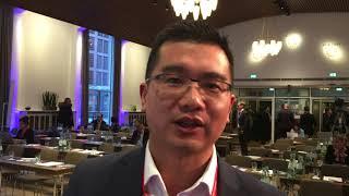 Michael Huynh from Branchspace at Hamburg Aviation Conference 2018