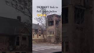 Detroit   #Detroit #Michigan #urban #city #drivingtour