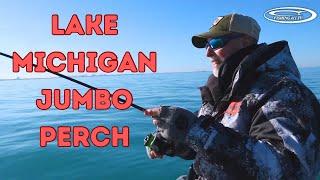 Fishing for Jumbo Perch on Lake Michigan
