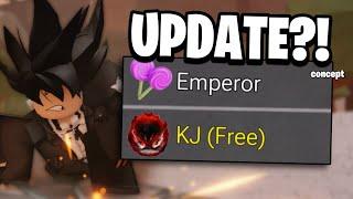 Child Emperor ULTIMATE UPDATE + KJ FREE IS FINALLY.. | The Strongest Battlegrounds