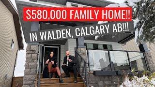 Must-see: Affordable 3 Bedroom Home For Sale In Calgary's Walden Community!