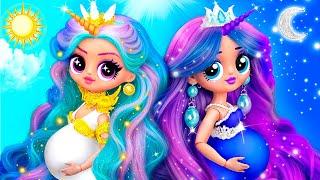 Celestia & Luna Menjadi Ibu! 30 Kreasi Untuk Boneka LOL OMG