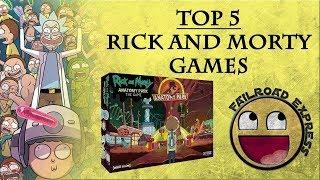Top 5 Rick and Morty Games
