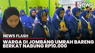 Puluhan Warga di Jombang Berangkat Umrah Massal usai Nabung Bersama Selama 5 Tahun