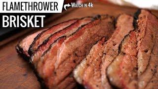 Sous Vide FLAMETHROWER BRISKET Perfection!