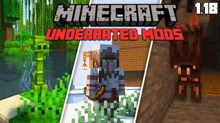 TOP 17 Underrated Minecraft Mods for 1.18.1 on Forge & Fabric!