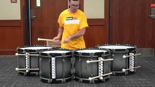 Jig 2 Tenor Solo but it's on bass drums