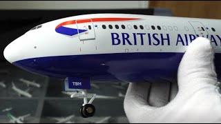 my biggest yet! - COLOSSAL 1:100 scale | British Airway B777-300ER review