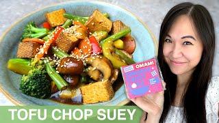 REZEPT: Tofu Chop Suey | vegetarische Chinapfanne mit omami Tofu und Gemüse