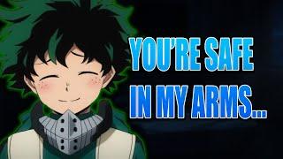 [M4A] Deku Comforts You Through A Panic Attack | [ASMR Roleplay][Izuku x Listener][Sleep Aid]