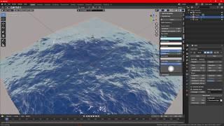 Blender2.82 Creating Ocean with Foam(Easy)