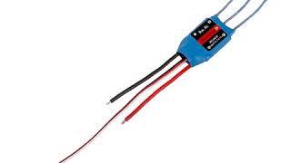 RW.RC 15A Brushless ESC 5V2A BEC 2S 3S for RC Models Fixed Wing Airplane Drone