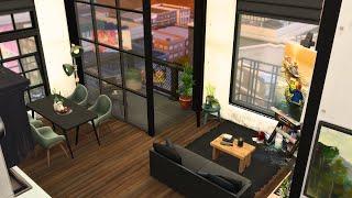 Artist Studio Apartment (910 Medina Studios)   Sims 4 Speed Build Stop Motion (NO CC)