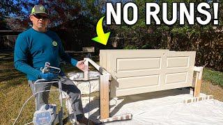 A RUN FREE Spray Paint System | Pocket Door Removal Guide