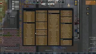 Rimworld butchering human corpse with S.A.L. + industrial rollers mods