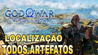 God of War Ragnarok Todos os Artefatos (Troféu o Curador)