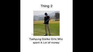 Things taehyung really dislike about a Girl...!! #ami #bts #taehyung #amivideo