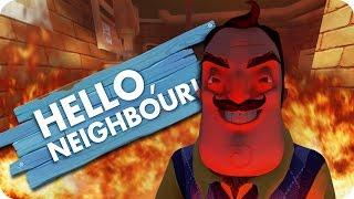 BURNING THE BEAR/DOLL, GOLDEN APPLE THEORY - Hello Neighbour (Hello Neighbor, Update Alpha Gameplay)