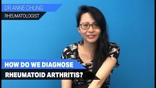 How do we diagnose Rheumatoid Arthritis?