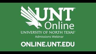 Webinar: Admissions for University of North Texas Bachelor of Applied Arts and Sciences (B.A.A.S.)