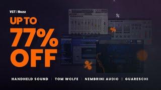 VSTBuzz Deals #42/2023 - Up to 77% off Guareschi, Tom Wolfe, Handheld Sound & Nembrini Audio