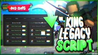 NEW UPDATE 2025 x KING LEGACY SCRIPT & NO KEY | AUTO FARM | SEA KING & RAID | AUTO GHOST SHIP