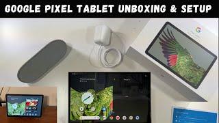 Google Pixel Tablet Unboxing & Setup