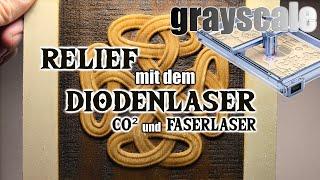 Relief  lasern/gravieren 2,5D fast wie CNC