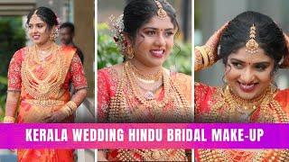 Kerala Bridal Makeup 2025 I Kerala Bride Red Saree | Vikas Vks Makeup Artist