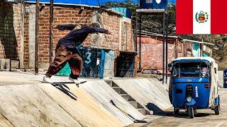 A Skate Town In The Middle Of The Desert In Peru?!