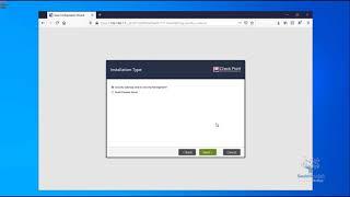 Checkpoint - First time Installation Standalone Firewall