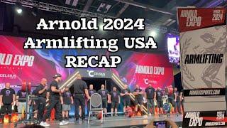 Arnold 2024 Armlifting USA RECAP