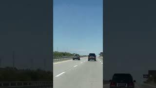 Казахстан. Капчагайская трасса. Едем в город Конаев (Капчагай). Июль 2022. Kazakhstan. The roads.