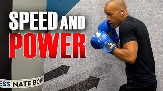 How To Increase Punching Speed | 20 Minute Heavy Bag Boxing Workout | NateBowerFitness