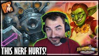 THIS MECH NERF HURTS! - Hearthstone Battlegrounds