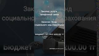 Государственная закупка: услуги телефонной связи.