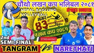 NBA GALKOT vs TANGRAM Volleyball Live 2081 #sportscounter #volleyball #live #lakhancup2081 #baglung