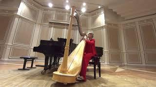 Bubnova Maria harp, Marcel Tournier La voliere magique (Images, 4e Suite, Op. 39: I)