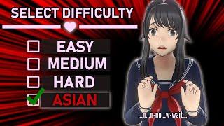 I Tried "Asian" Difficulty In Yandere Simulator (and it hurt my soul)