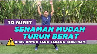 Set Senaman Mudah 10 Minit Untuk Kurus ( KHAS UNTUK YANG JARANG BERSENAM )