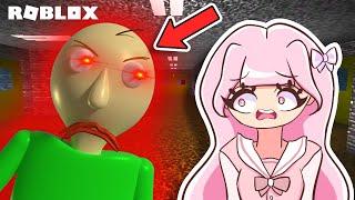 Baldi is AFTER ME... | Roblox | Escape Baldi's Basics