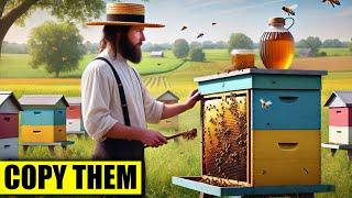 How Amish Farmers Produce MASSIVE Honey Harvests with Just ONE Hive!