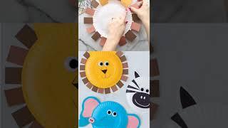 We Built a Jungle Using Only Paper Plates| mukta Art and craft |inova craft| art and craft|Diy