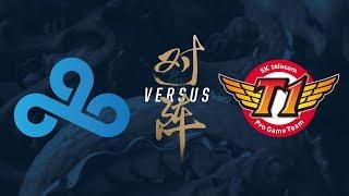 C9 vs. SKT | Group Stage Day 8 | 2017 World Championship | Cloud9 vs SK telecom T1