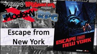 Escape from New York Preview (Everyday Heroes, Evil Genius Productions, 2022) | Modern RPG