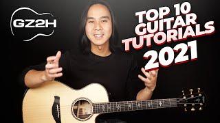  Top 10 Guitar Tutorials of 2021 - GuitarZero2Hero Countdown