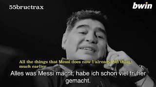 Diego Maradona: "Everything Messi does now I already did much earlier"