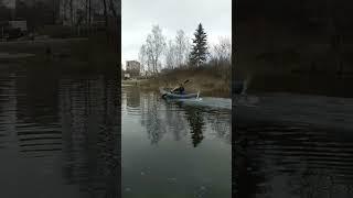 Пакрафт Пилигрим с надувным дном от компании Планета Вода #пакрафт #каяк #kayak